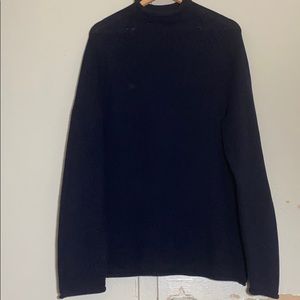 New J. Crew Navy Blue Heavy Sweater